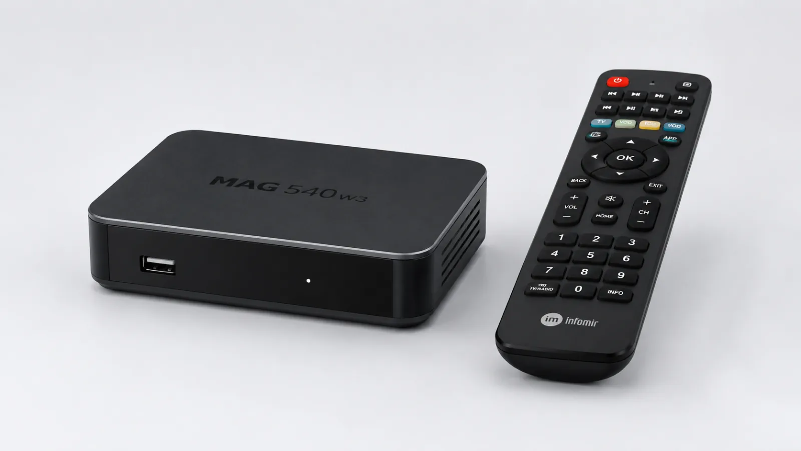 MAG 540w3 — Linux-baserad IPTV-box med Stalker portal